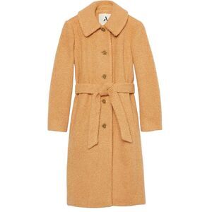 NEW Amazon Essentials Women's Relaxed-Fit Sherpa Long Coat XXL